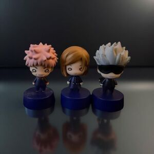 NEW Jujutsu Kaisen Nitotan Figure Collection Vol. 1 Figure SET OF 3 A7 Open Bag